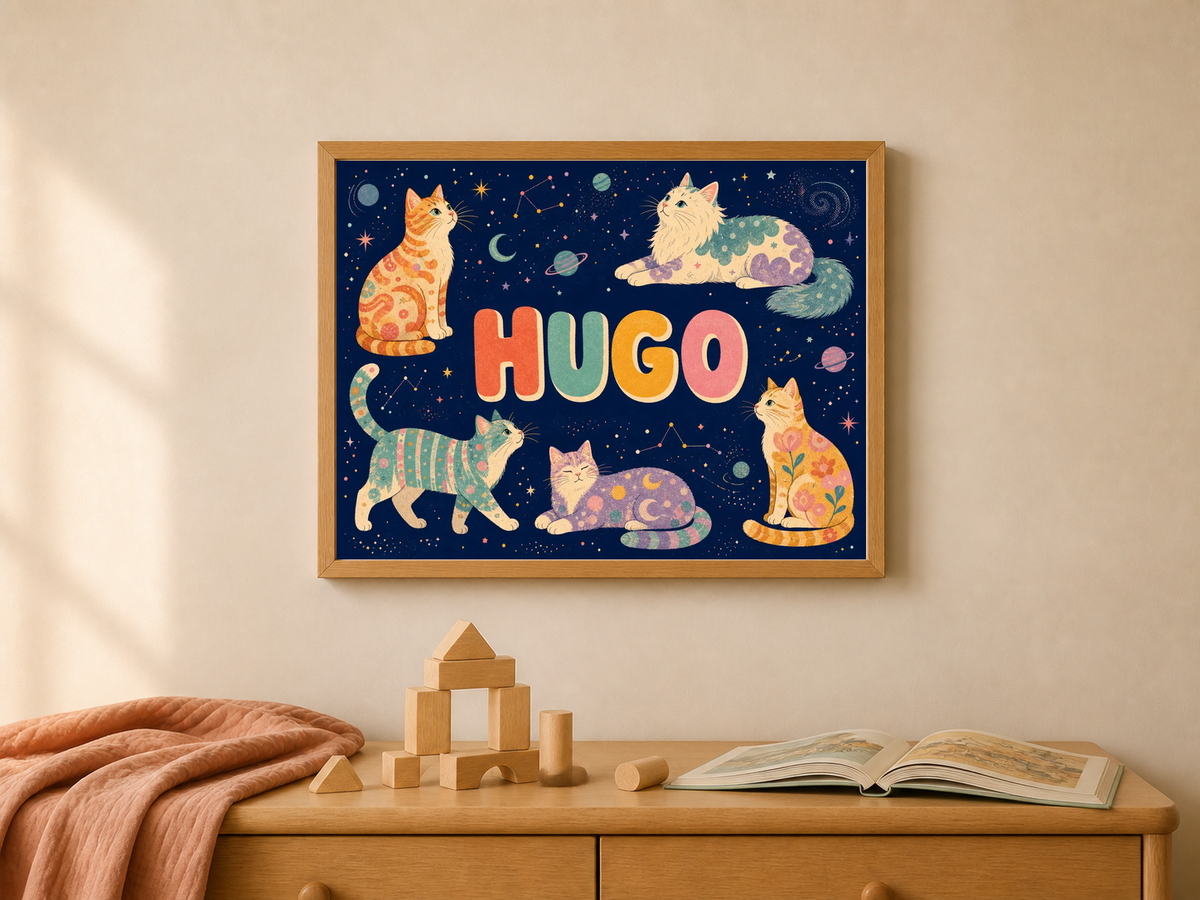 Chats dans l'espace
